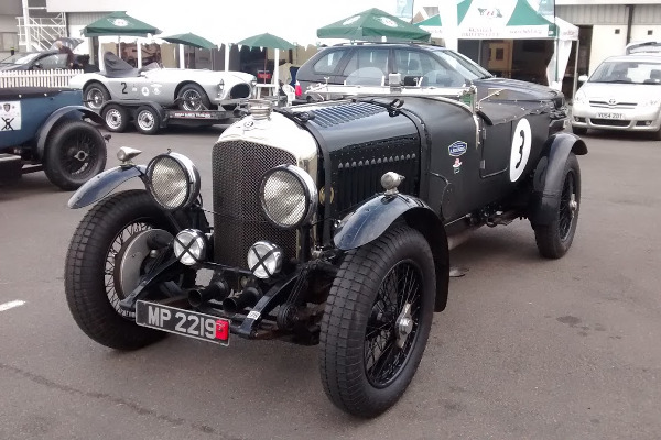 Veteran race car
