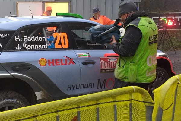 Rally car