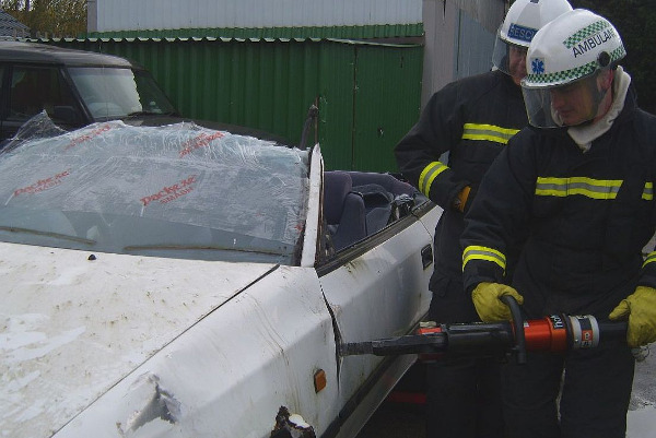 Rescue crew training